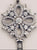 Tiffany & Co. Victoria Large Diamond Key Pendant Necklace in Platinum