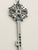 Tiffany & Co. Victoria Large Diamond Key Pendant Necklace in Platinum