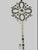Tiffany & Co. Victoria Large Diamond Key Pendant Necklace in Platinum