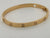 Cartier Love Bracelet 18k Yellow Gold Sz 20 Classic Model