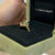 Van Cleef & Arpels Vintage Alhambra Diamond Ring Yellow Gold Malachite