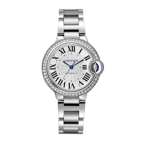 Cartier Ballon Bleu Ladies Diamond Watch W4BB0023