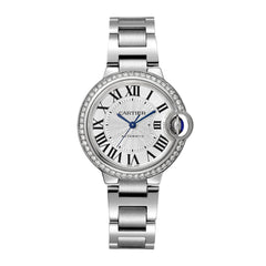 Cartier Ballon Bleu Ladies Diamond Watch W4BB0023