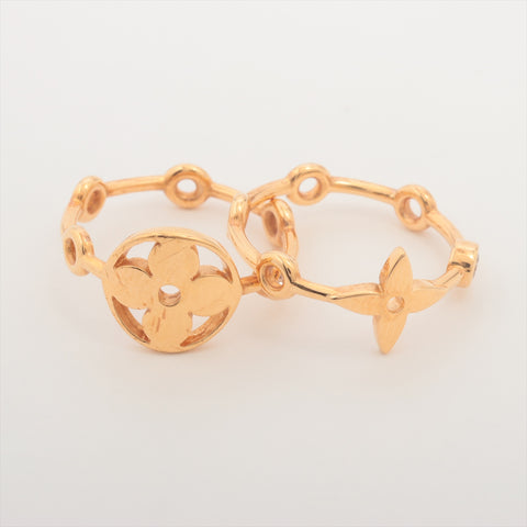 Louis Vuitton 18K Yellow Gold Monogram Idylle Blossom Stacking Band Set LOU745330