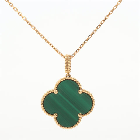 Van Cleef & Arpels Magic Alhambra Malachite Pendant VCARO3MG00