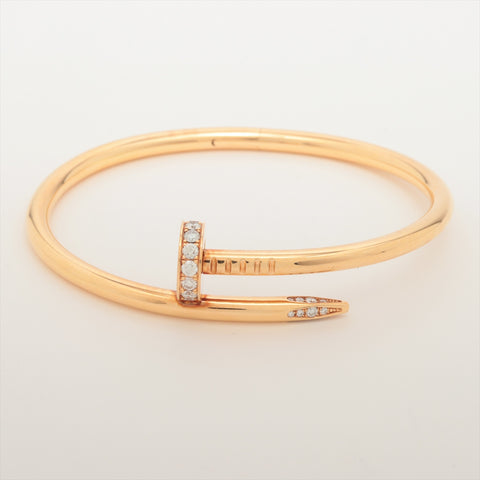 Cartier Juste un Clou 18k Yellow Gold Bracelet Classic Model Size 16