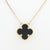 Van Cleef & Arpels Vintage Alhambra Onyx Pendant VCARA45800