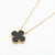 Van Cleef & Arpels Vintage Alhambra Onyx Pendant VCARA45800