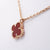 Van Cleef & Arpels Sweet Alhambra Carnelian Pendant VCARN59M00