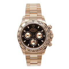 Rolex Daytona 18k Rose Gold 116505 Men's Watch!