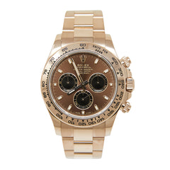 Rolex Daytona 18k Rose Gold 116505 Men's Watch!