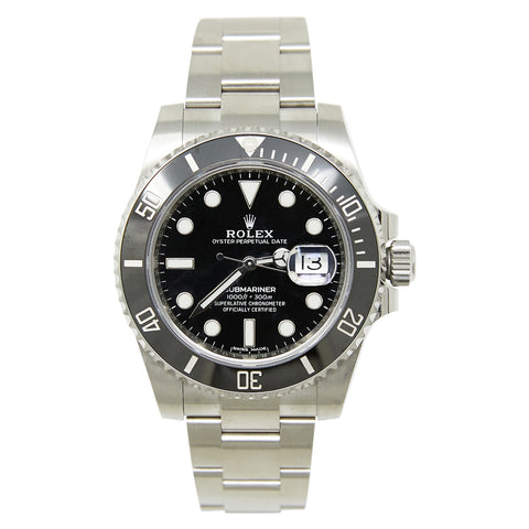 Rolex Submariner Stainless Steel Ceramic Bezel 116610LN