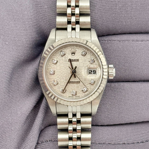 Rolex Datejust Stainless Steel Ladies 79174 Watch