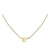 Louis Vuitton Idylle Blossom LV Pendant, Yellow Gold and Diamond Necklace Q93626