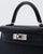 Hermes Mini Kelly Sellier 20 Clou de Coeur Black Chèvre Chamkila Palladium Hardware