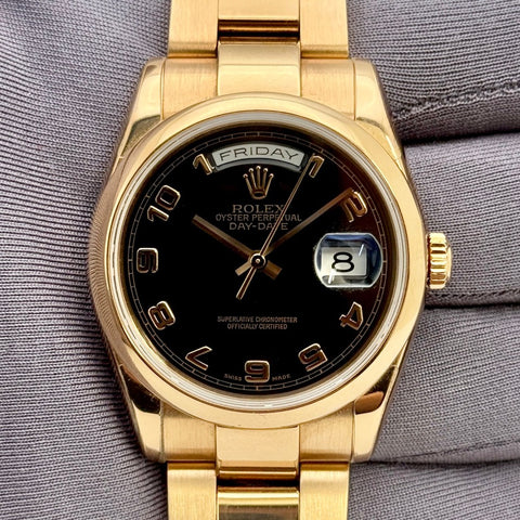Rolex President 18k Rose Gold Men's 118205