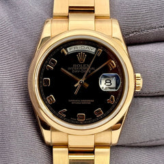 Rolex President 18k Rose Gold Men's 118205
