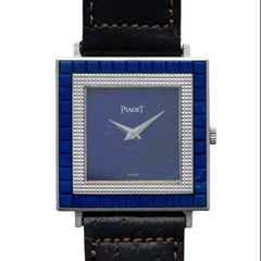 Piaget Altiplano Lapiz Lazuli Dial and Blue Sapphire