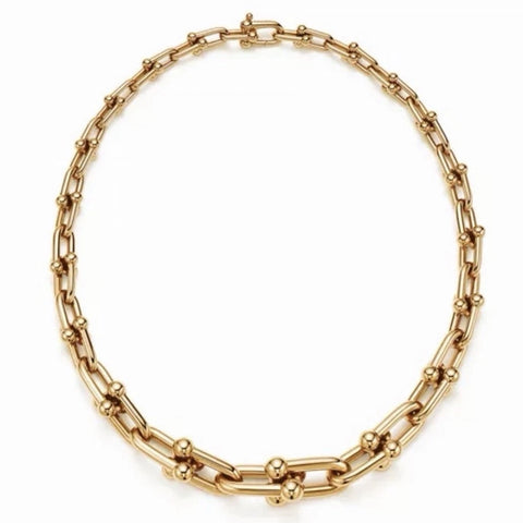 Tiffany & Co Hardwear Medium 18K Yellow Gold Necklace