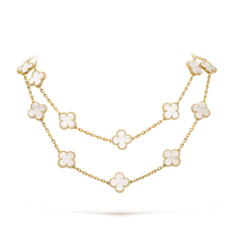 Van Cleef & Arpels Vintage Alhambra Long Necklace VCARA42100