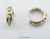 Ladies 14k Yellow Gold Diamond Earrings
