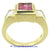 Ladies 14k Yellow Gold Diamond Ring