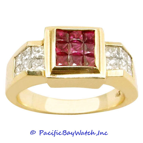 Ladies 14k Yellow Gold Diamond Ring
