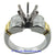Platinum Ladies Diamond Ring Mounting