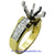 18K Yellow Gold Ladies Diamond Ring Mounting
