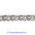 Ladies 14K White Gold Diamond Bracelet