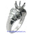 18K White Gold Ladies Diamond Ring Mounting