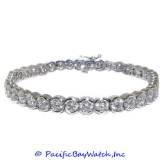 Ladies Platinum Diamond Bracelet