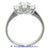 Ladies 14k White Gold Diamond Ring