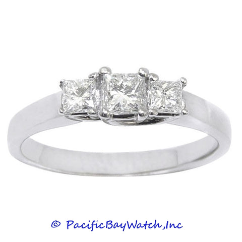 Ladies 14k White Gold Diamond Ring