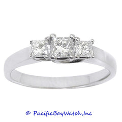 Ladies 14k White Gold Diamond Ring