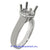 14K White Gold Ladies Diamond Ring Mounting