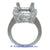Platinum Ladies Diamond Ring Mounting