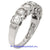 Ladies 18K White Gold Diamond Band