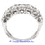 Ladies 18K White Gold Diamond Band