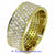 Ladies 18k Yellow Gold Diamond Band