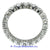 Ladies Eternity Diamond Band 18k White Gold