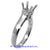 14K White Gold Ladies Diamond Ring Mounting