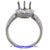 18K White Gold Ladies Diamond Ring Mounting