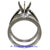 18K White Gold Ladies Diamond Ring Mounting