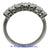 Ladies 18K White Gold Diamond Band