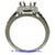 18K White Gold Ladies Diamond Ring Mounting