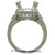18K White Gold Ladies Diamond Ring Mounting