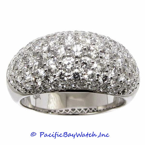 Ladies 18k White Gold Diamond Ring