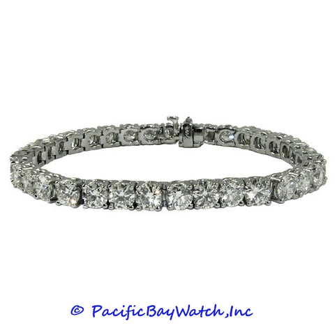 Ladies Platinum Diamond Bracelet