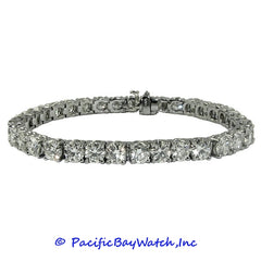 Ladies Platinum Diamond Bracelet